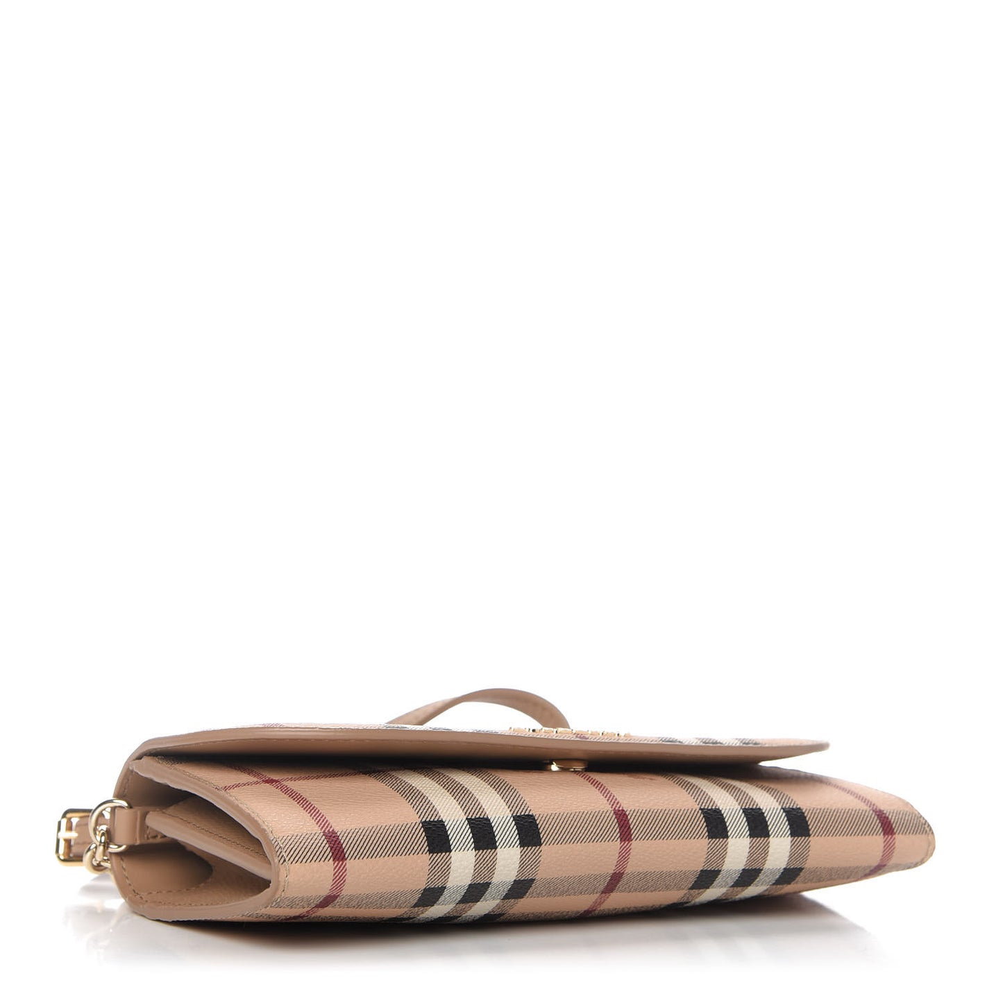 Haymarket Check Henley Wallet On Chain Mid Camel