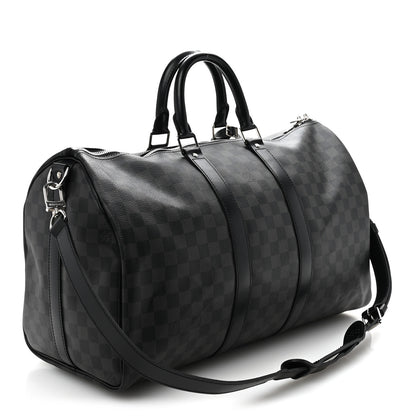 Louis Vuitton Damier Graphite Keepall Bandouliere 45 2 of 12