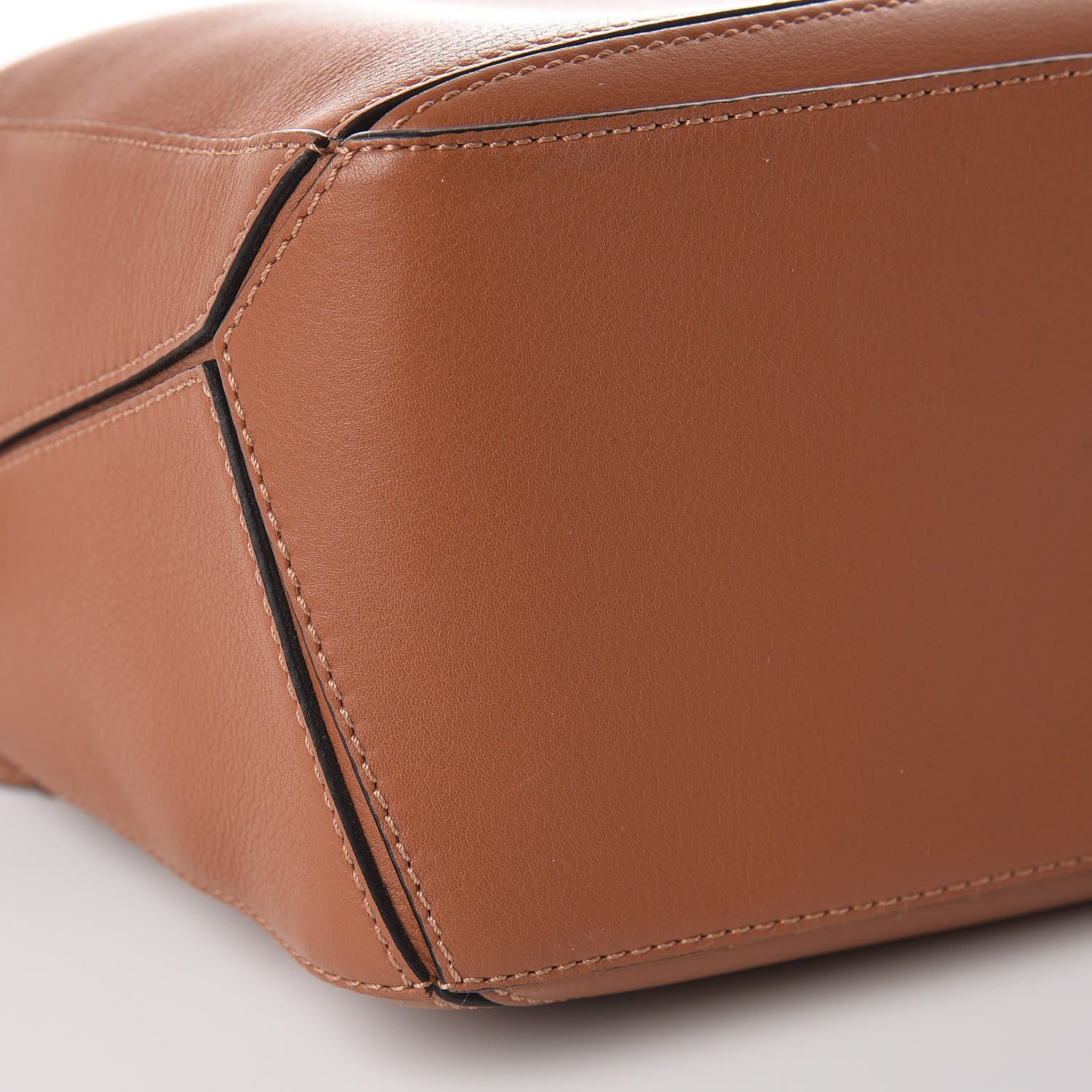 Loewe Calfskin Small Puzzle Bag Tan 8 of 9