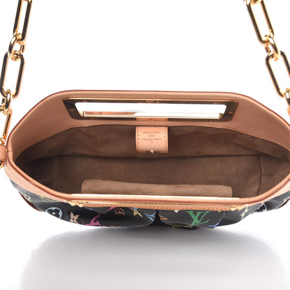 Louis Vuitton Monogram Multicolor Judy PM Black 5 of 7
