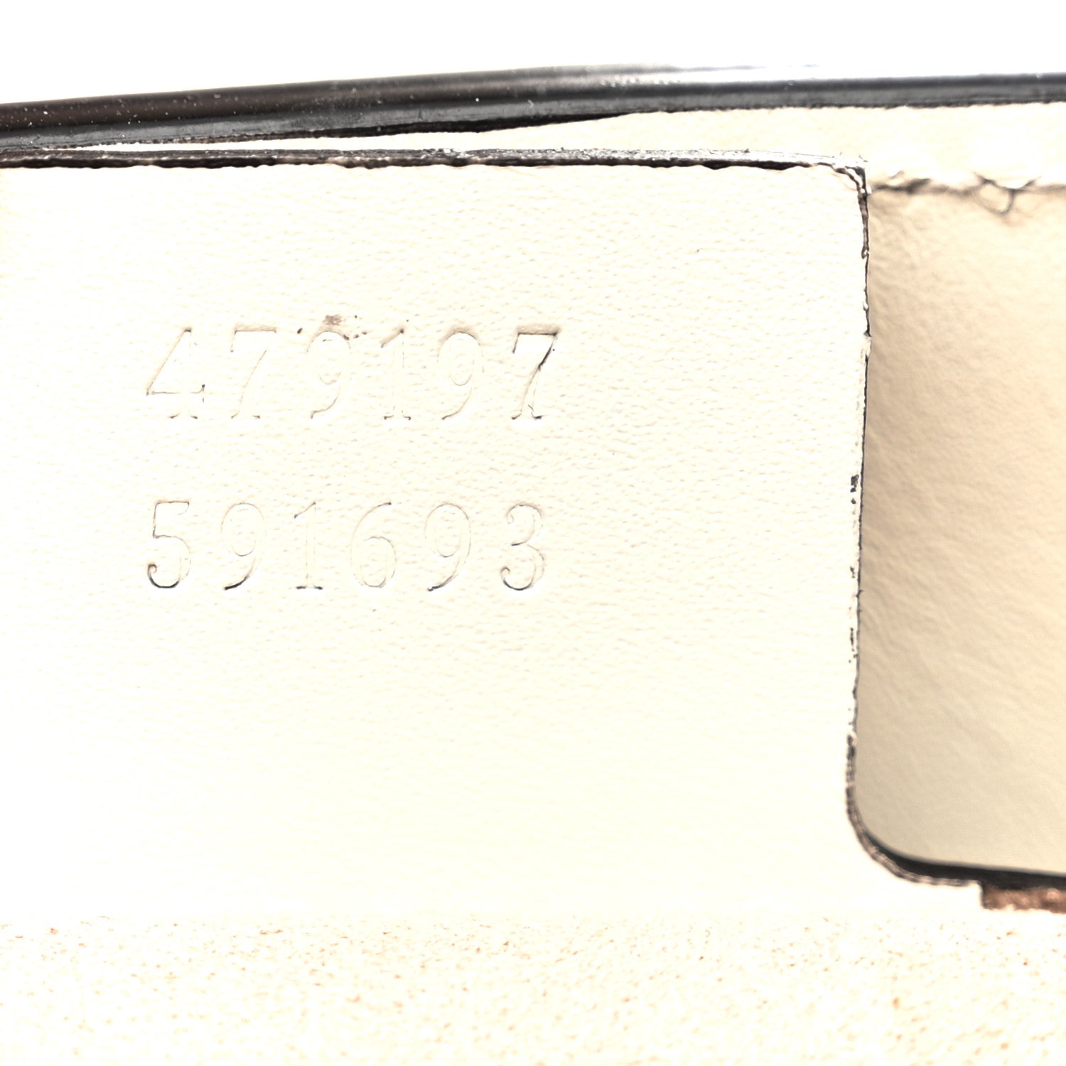 Gucci GG Supreme Monogram Medium Padlock Tote White 7 of 12