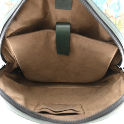 Gucci GG Supreme Monogram Blooms Bird Embroidered Dome Backpack 5 of 13