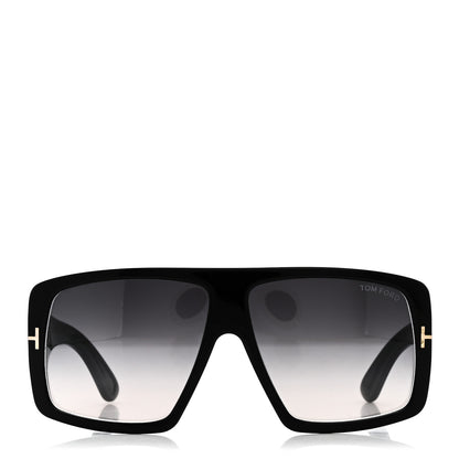 Tom Ford Raven Square Sunglasses TF1036 Black Black 2 of 7