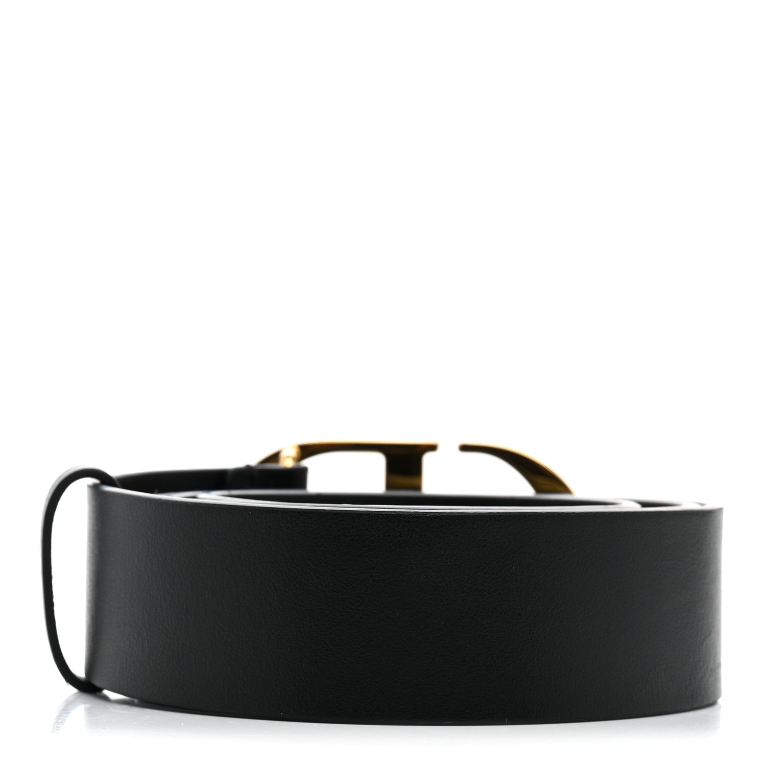 Christian Dior Calfskin 30 Montaigne Belt 90 36 Black 2 of 6