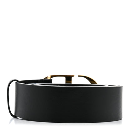 Christian Dior Calfskin 30 Montaigne Belt 90 36 Black 2 of 6