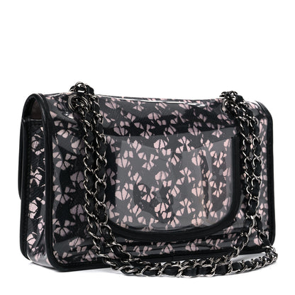 Chanel PVC Star Medium Single Flap Pink Black 3 of 15