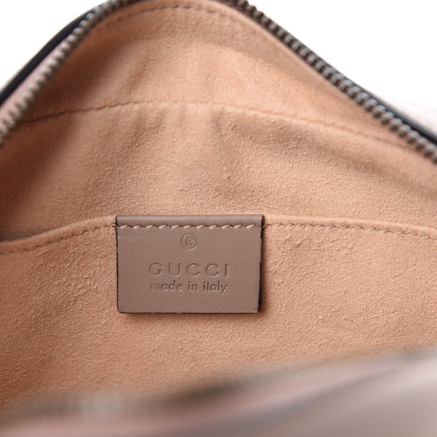 Gucci Calfskin Matelasse Small GG Marmont Chain Shoulder Bag Porcelain Rose 8 of 12