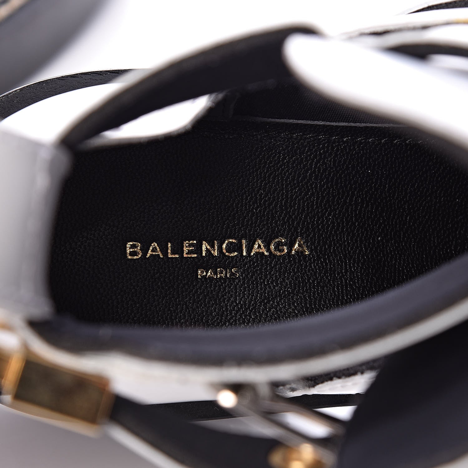 Balenciaga Brushed Calfskin Ceinture Ankle Boots 35 White 6 of 8