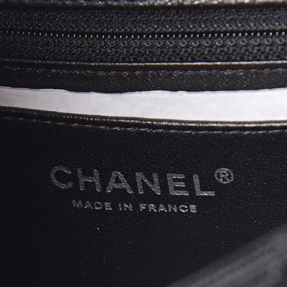 Chanel Iridescent Caviar Quilted Mini Rectangular Flap Black 6 of 10