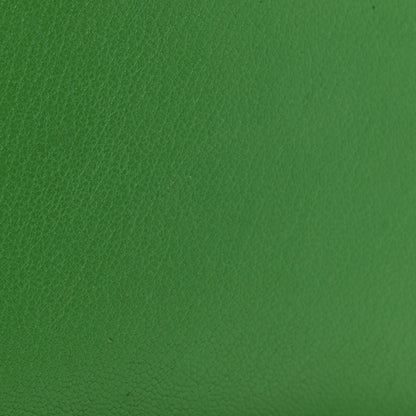 Christian Dior Goatskin Saddle Chain Wallet Pouch Bright Green 12 of 13