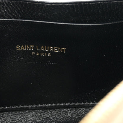 Saint Laurent Suede Matelasse Monogram Mini Lou Camera Bag Matte Gold 6 of 11