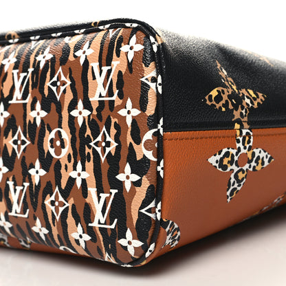Louis Vuitton Monogram Giant Jungle Neverfull MM Black 10 of 10