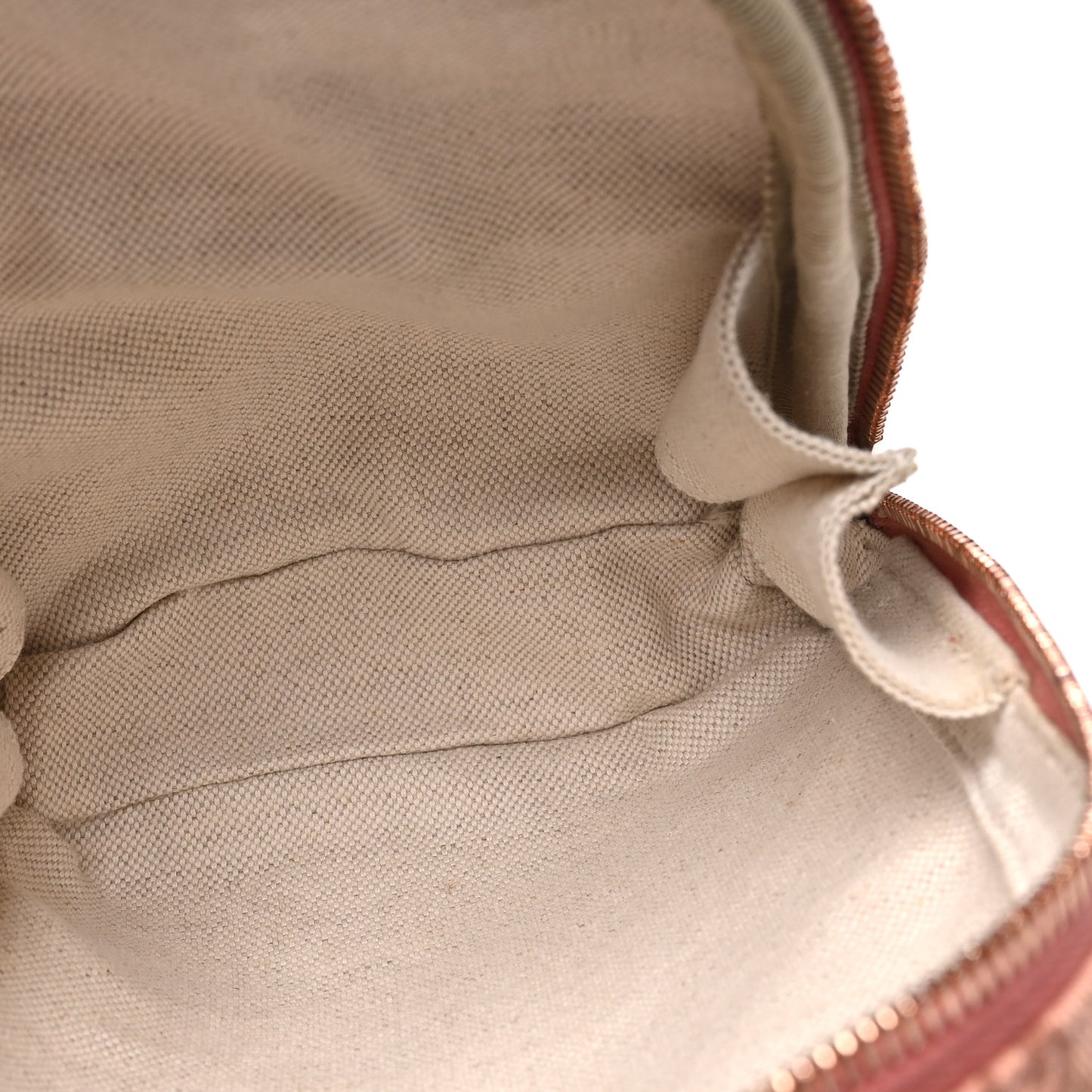 Monogram Textured Dollar Calfskin Mini Ophidia Crossbody Cloche Rose Pink