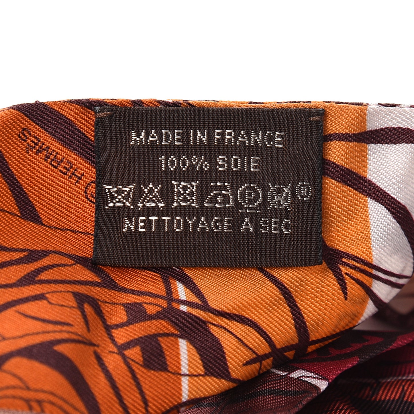 Silk Jungle Love Rainbow Twilly Brun Brique Fauve