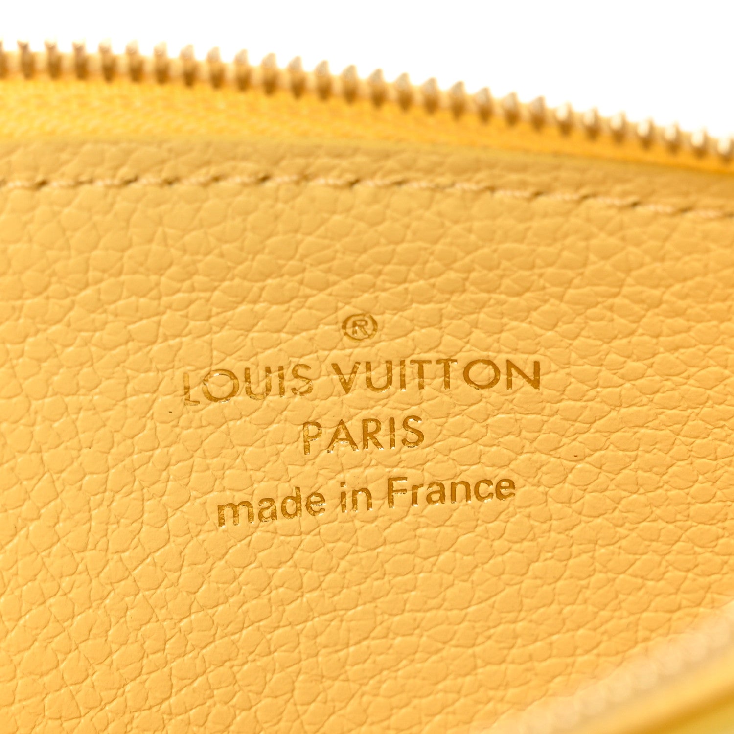 Louis Vuitton Empreinte Monogram Zipped Romy Card Holder Jaune 6 of 6