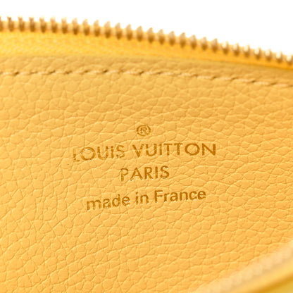 Louis Vuitton Empreinte Monogram Zipped Romy Card Holder Jaune 6 of 6