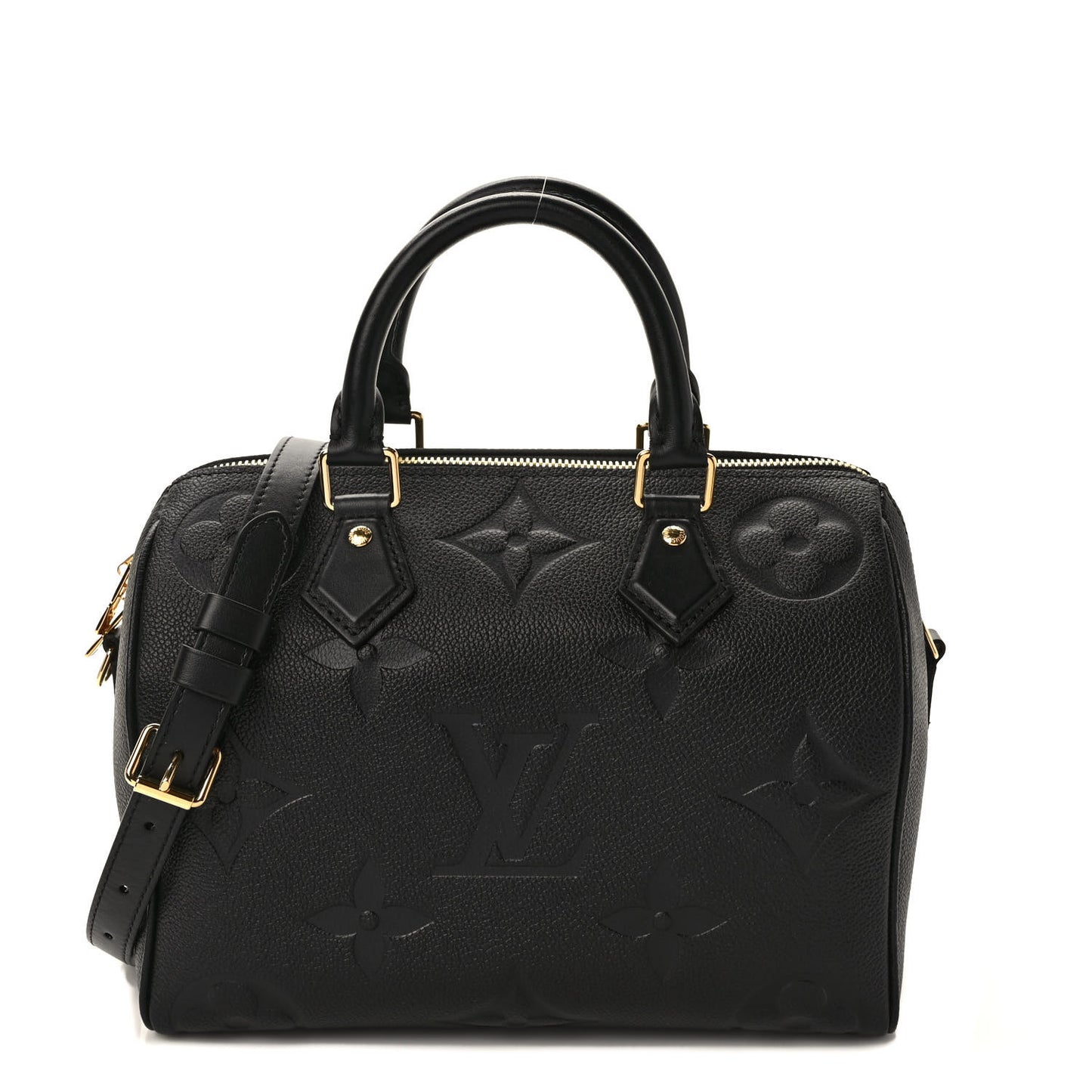 Empreinte Monogram Giant Speedy Bandouliere 25 Black