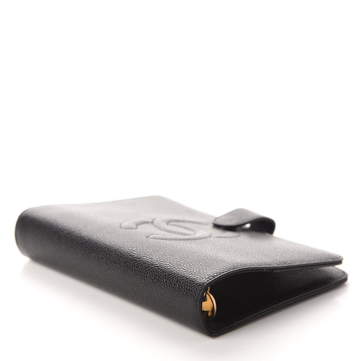 Caviar CC Medium Ring Agenda Planner Black