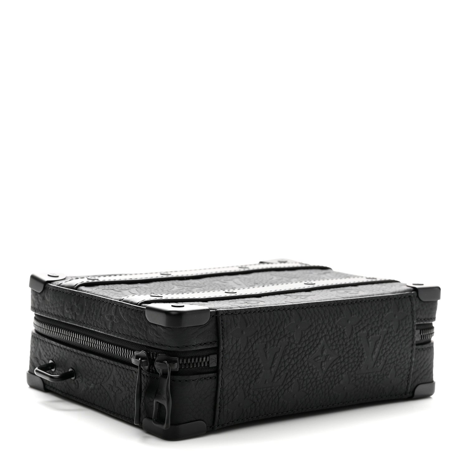 Louis Vuitton Taurillon Monogram Soft Trunk Black 4 of 11
