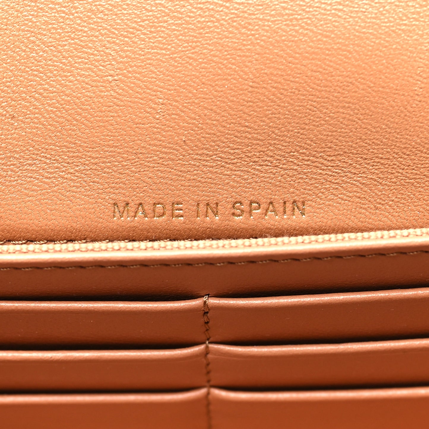 Lambskin Quilted Chanel 19 Flap Wallet Brown