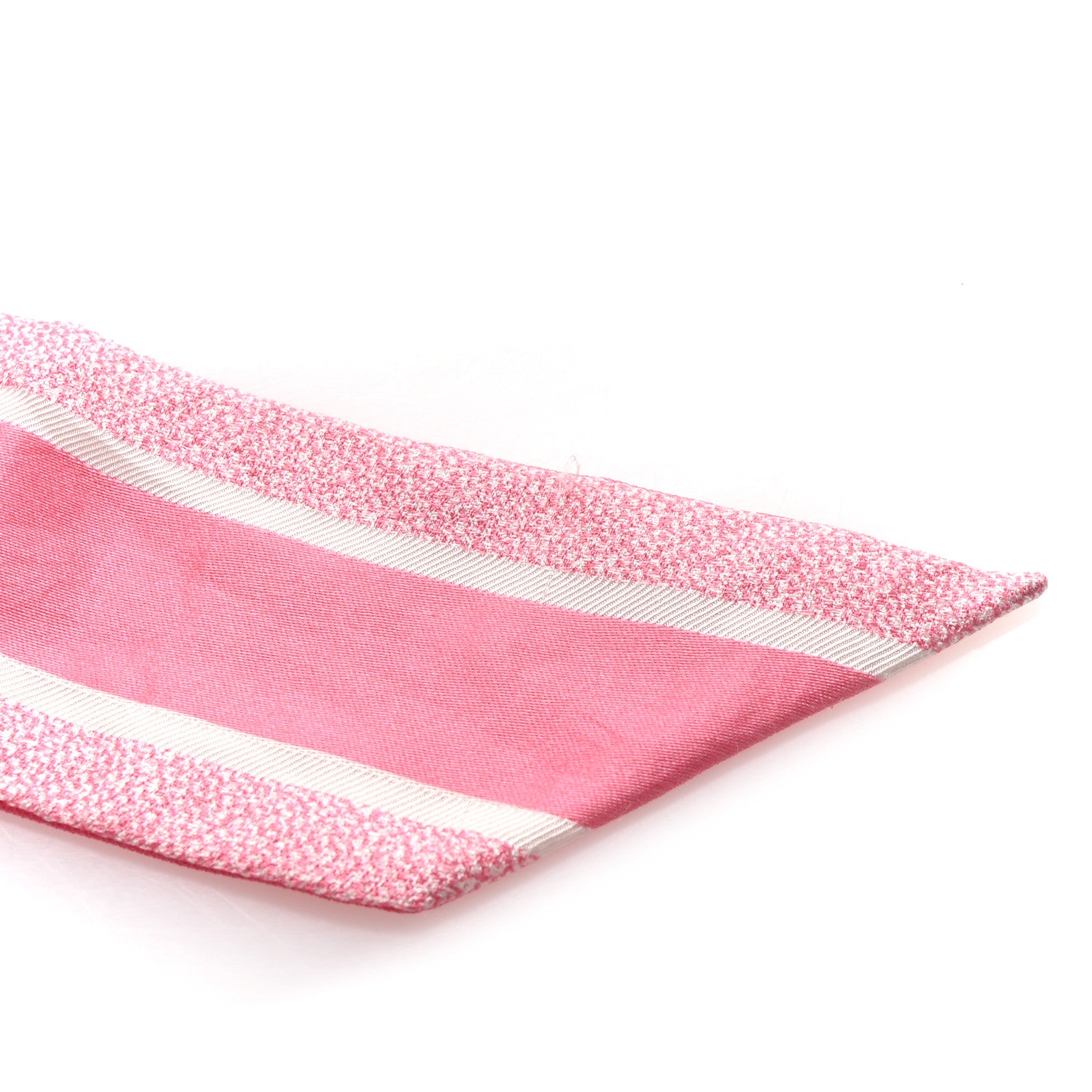 Christian Dior Silk Houndstooth Mitzah Scarf Pink 1817733