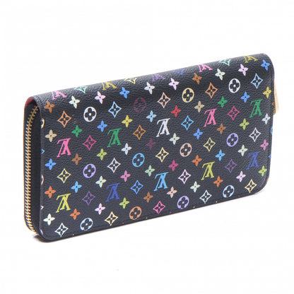 Louis Vuitton Monogram Multicolor Zippy Wallet Black Grenade 3 of 7