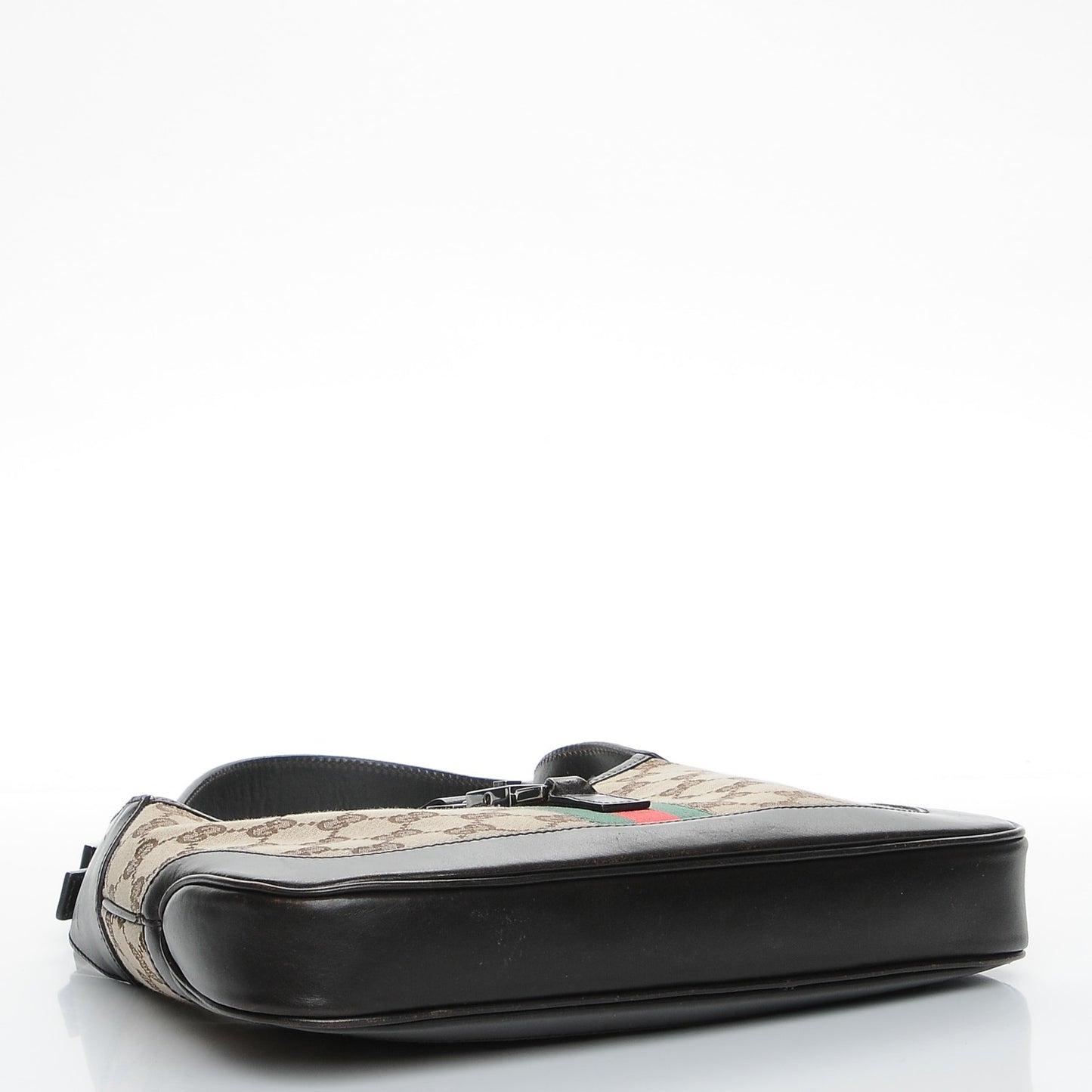 Monogram Web Small Jackie O Hobo Dark Brown