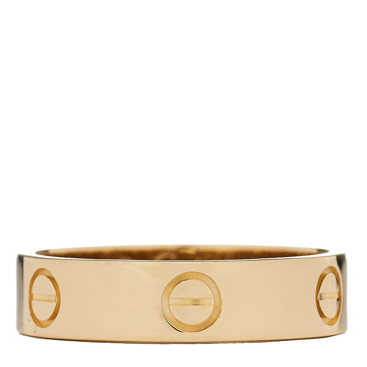 Cartier 18K Yellow Gold 5.5mm LOVE Ring 61 9.5 1 of 6