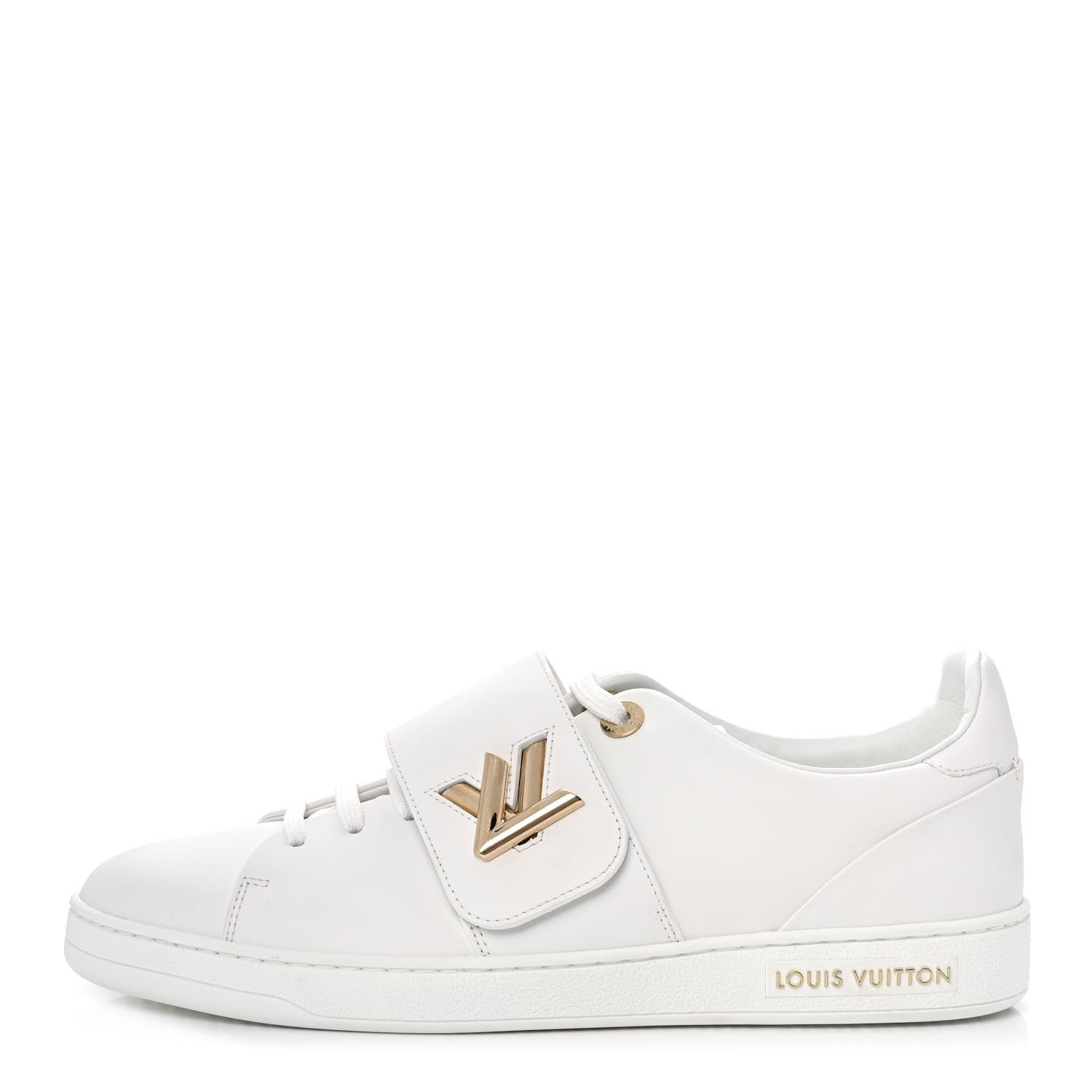 Louis Vuitton Calfskin Front Row Sneaker 38 White 1 of 9