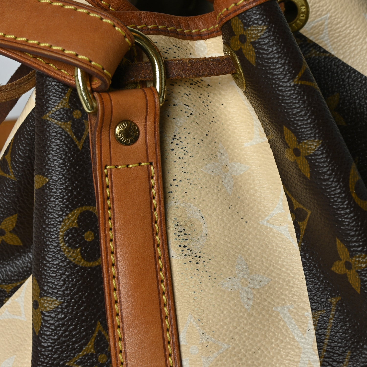 Louis Vuitton Monogram Rayures Petit Noe 12 of 13