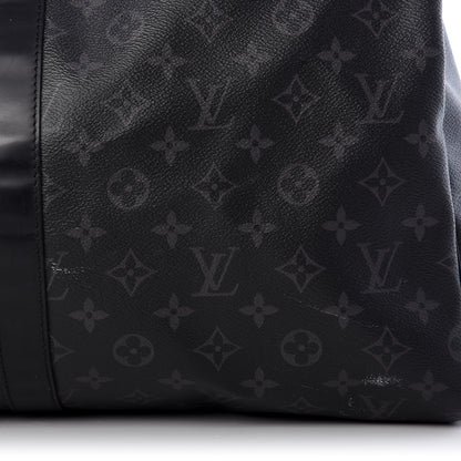 Louis Vuitton Monogram Eclipse Keepall Bandouliere 55 12 of 12