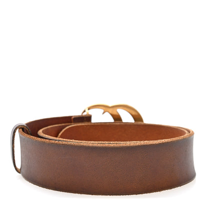 Gucci Faded Calfskin Double G 40mm Belt 75 30 Cuir 2 of 4