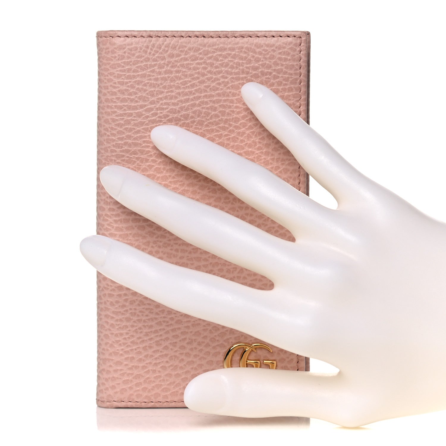 Gucci Pebbled Calfskin GG Marmont iPhone 7/8 Case Pink 2 of 8