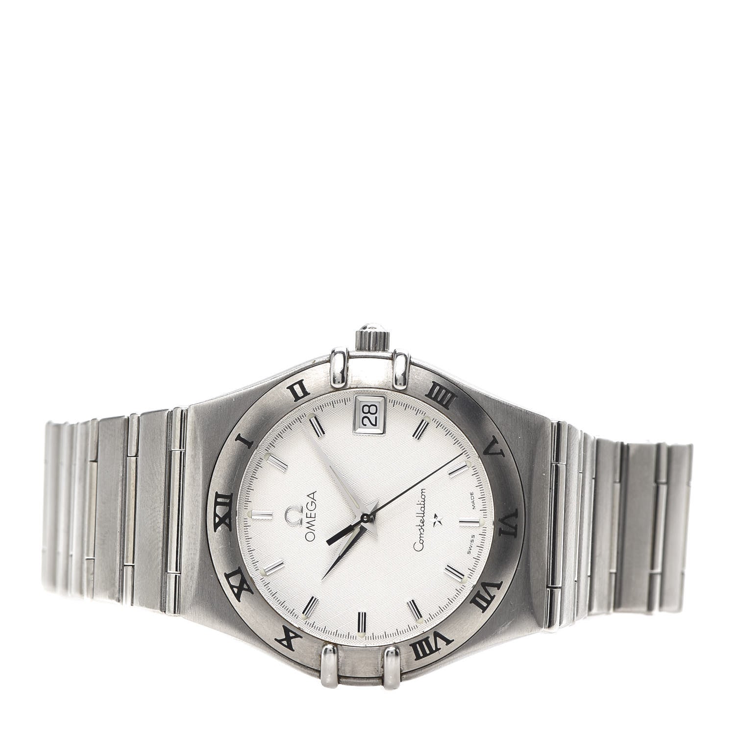 Omega Stainless Steel 33mm Constellation Quartz Watch White 1512.30 3 of 7