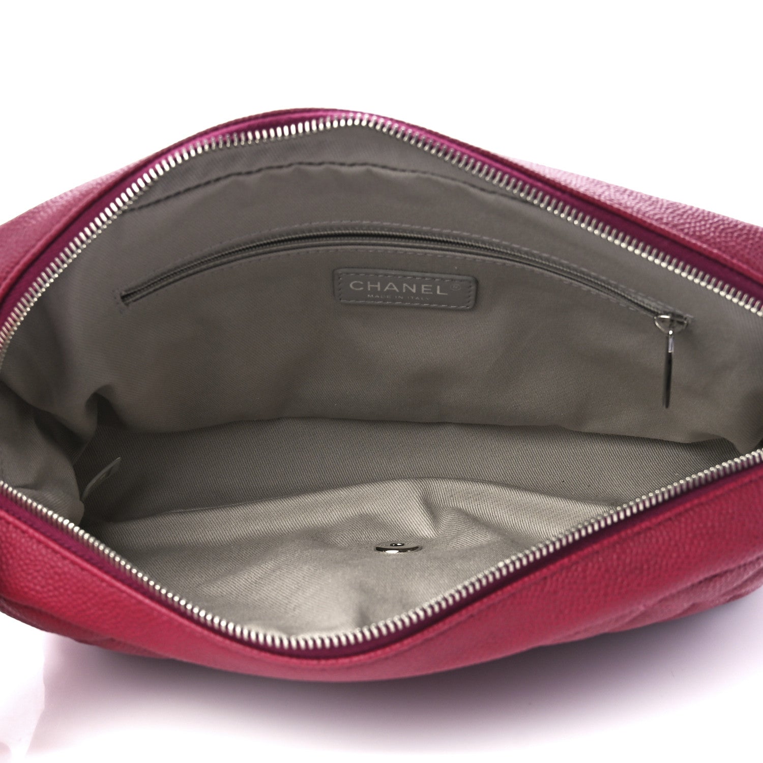 Chanel Caviar Quilted Jumbo Easy Flap Dark Pink 5 of 12