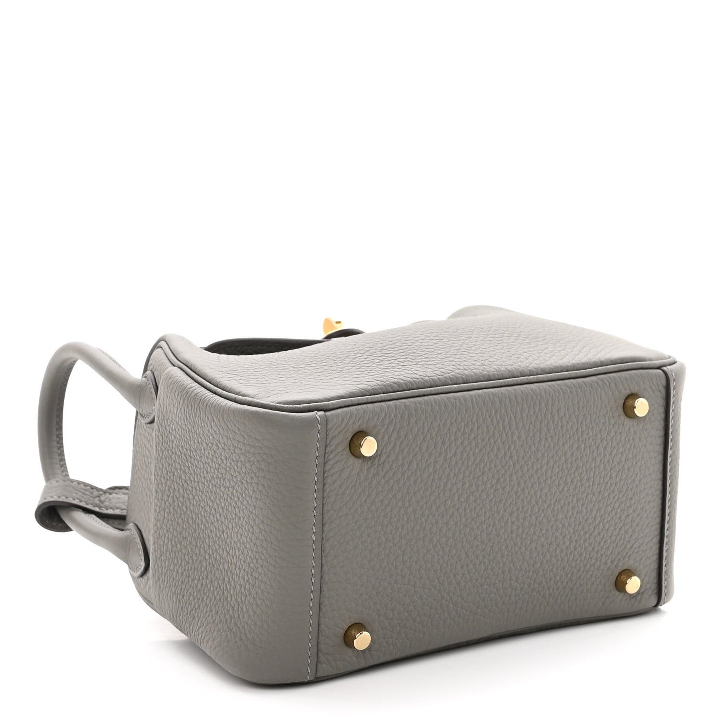 Taurillon Clemence Mini Lindy 20 Gris Meyer