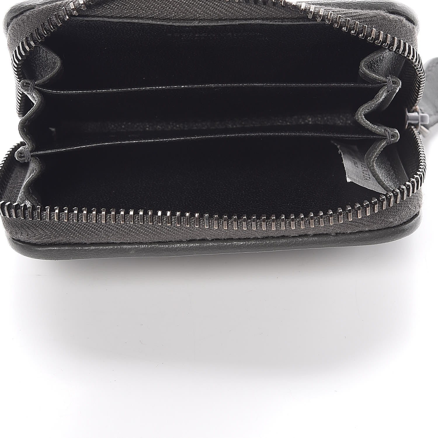 Bottega Veneta Nappa Intrecciato Zip Around Coin Purse Light Grey 5 of 15