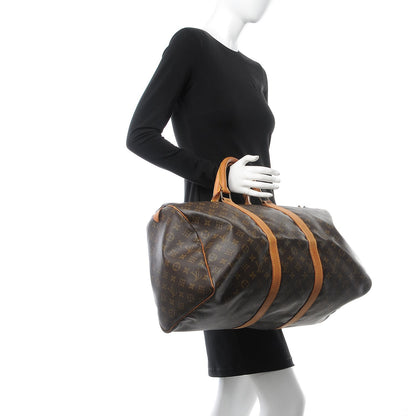 Louis Vuitton Monogram Keepall 50 2 of 23