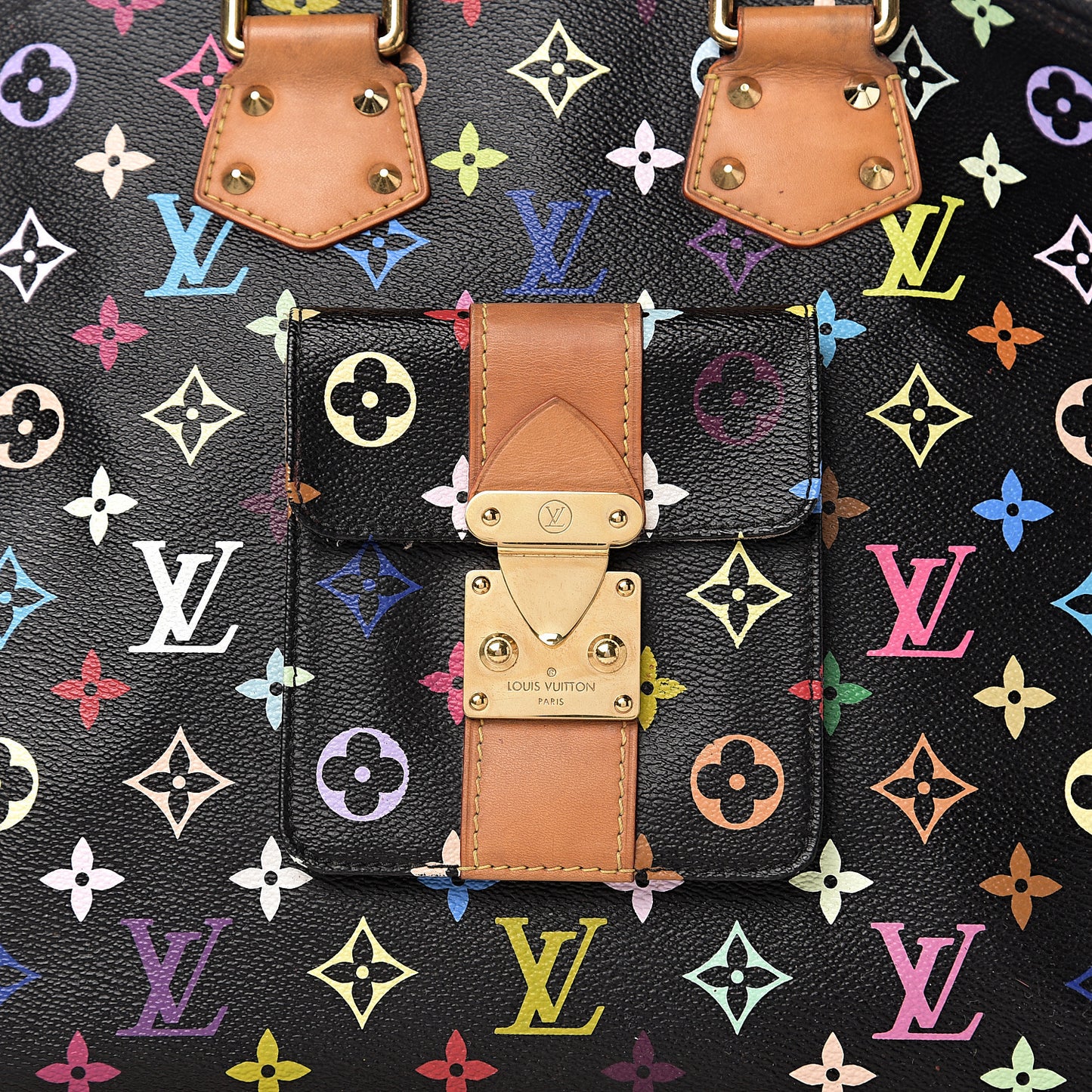 Monogram Multicolor Alma GM Black