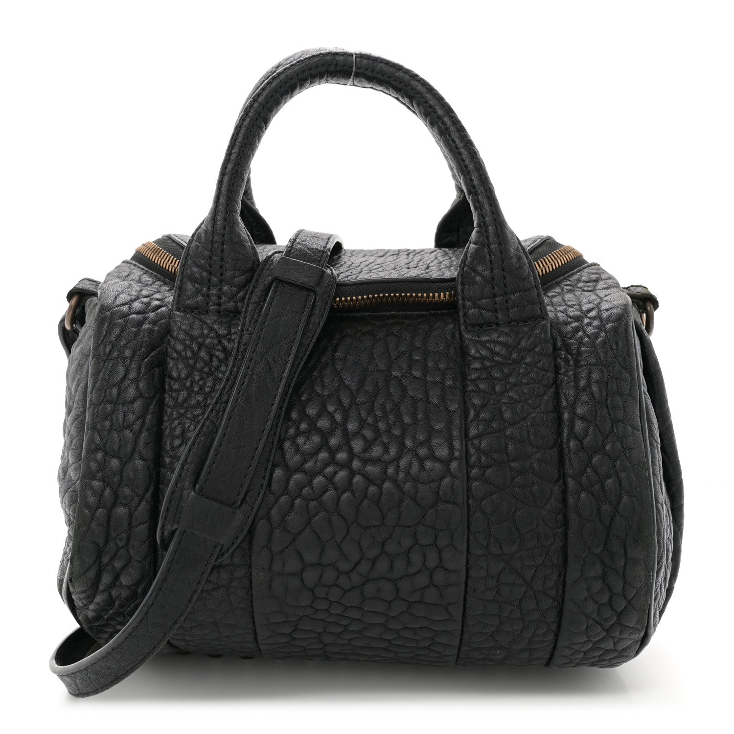 Alexander Wang Pebbled Lambskin Mini Rockie Black Antique Brass Hardware 1 of 13