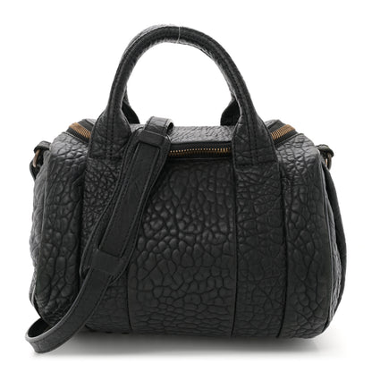 Alexander Wang Pebbled Lambskin Mini Rockie Black Antique Brass Hardware 1 of 13