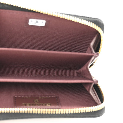 Chanel Caviar Quilted Zip Coin Purse Black 5 of 8