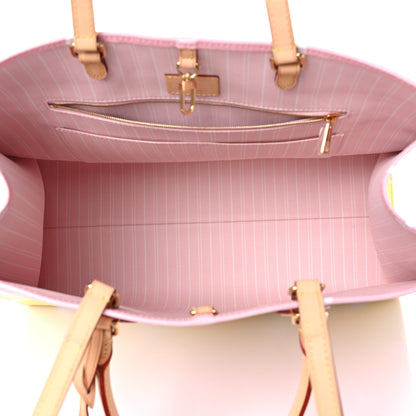 Louis Vuitton Monogram Giant By The Pool Onthego GM Light Pink 4 of 7