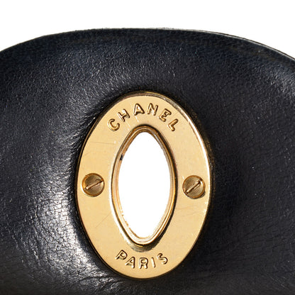 Chanel Lambskin Quilted XL Jumbo Flap Black 6 of 9