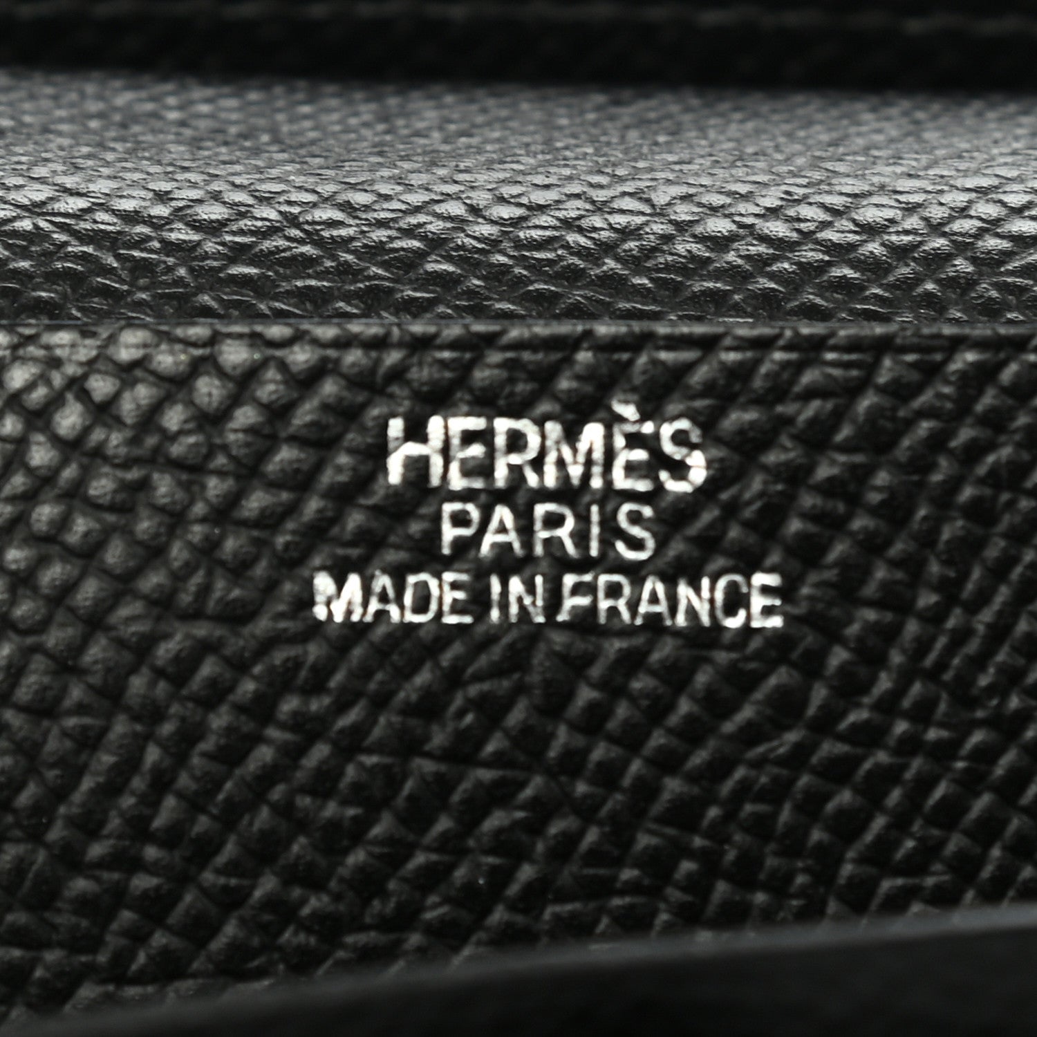 Hermes Epsom Bearn Gusset Wallet Black 9 of 16