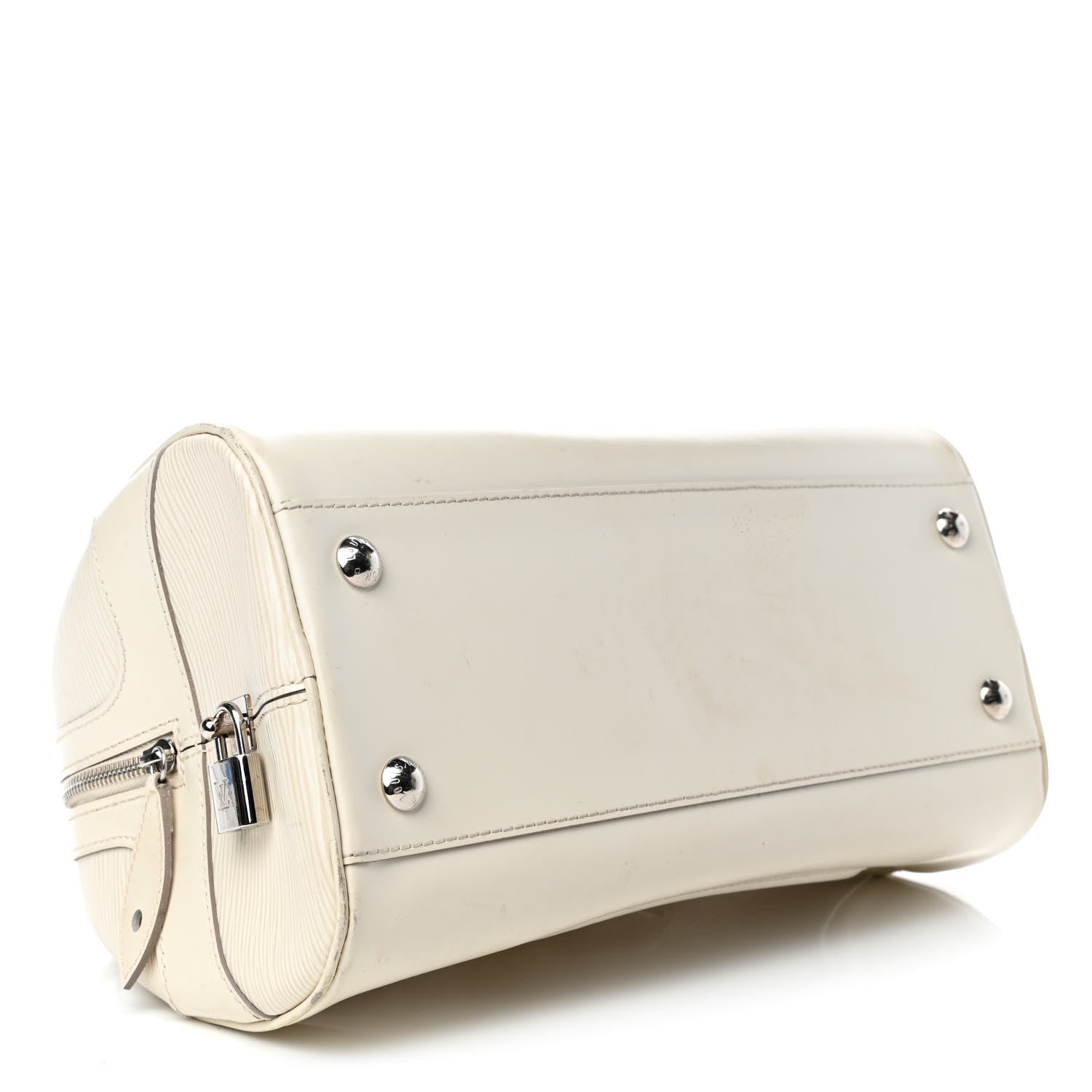 Louis Vuitton Epi Bowling Montaigne PM Ivory 3 of 5
