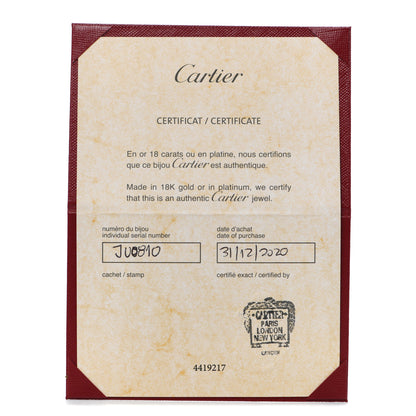 Cartier 18K Yellow Gold Juste Un Clou Bracelet 19 5 of 6