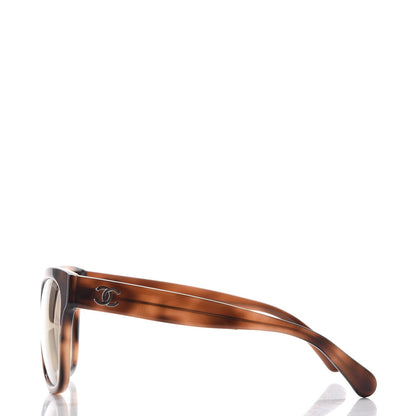 Chanel Acetate Mirrored Runway Square Sunglasses 5380 Dark Tortoise 3 of 7