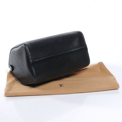 Louis Vuitton Epi Speedy 25 Black 4 of 7