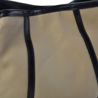 Burberry Canvas Calfskin Canterbury Tote Beige 13 of 14